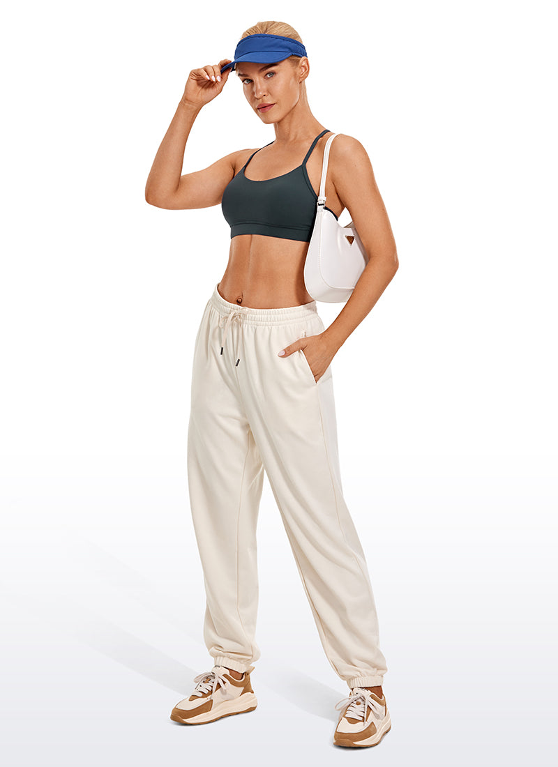 CRZ YOGA Women's Yoga Light Support Butterluxe Sports Bra Y back Dark Green @model_info:N