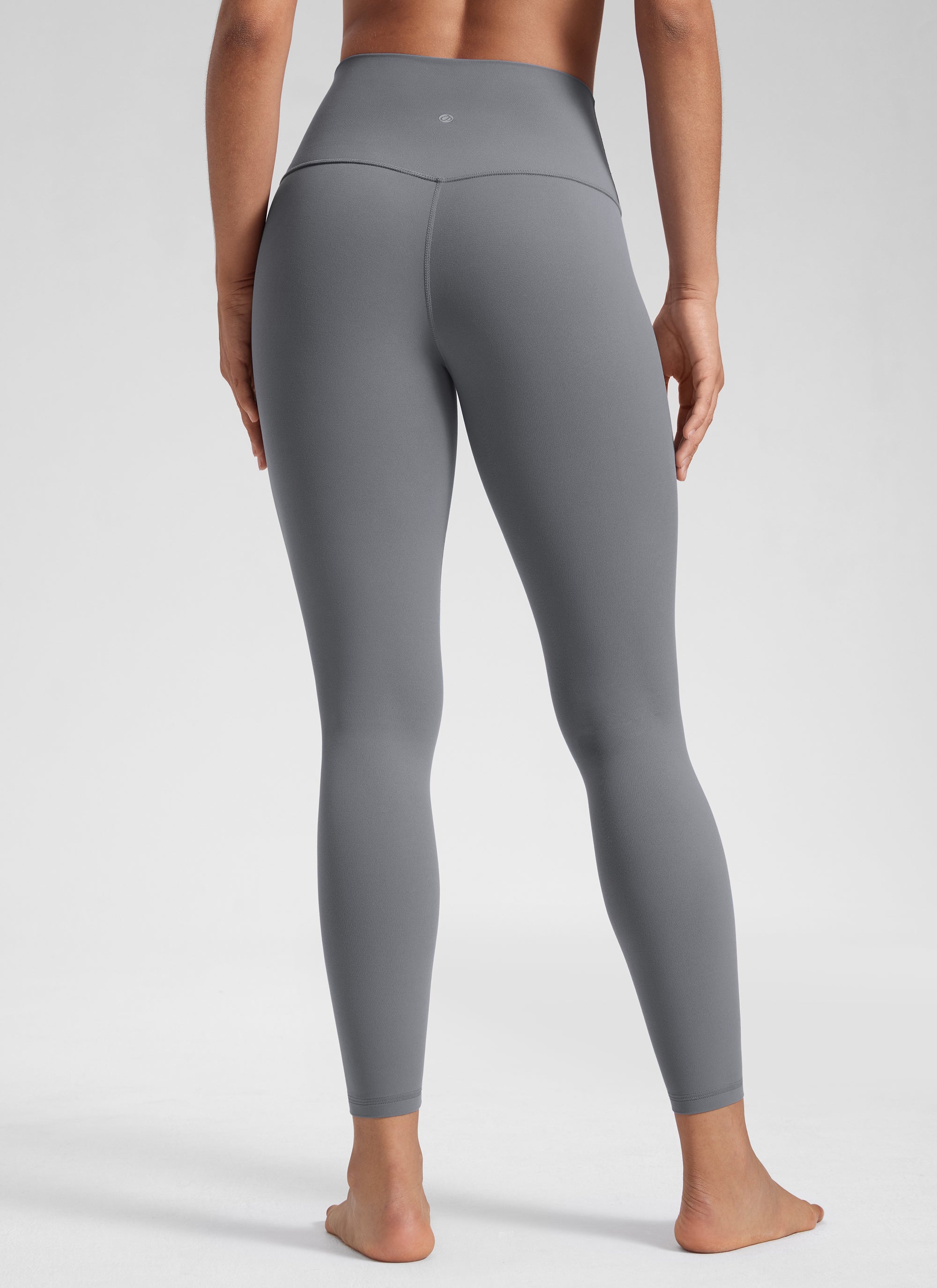 CRZ YOGA Women's Yoga Lounge High Rise Butterluxe Yoga Leggings 25'' Solar Grey @model_info:Winama