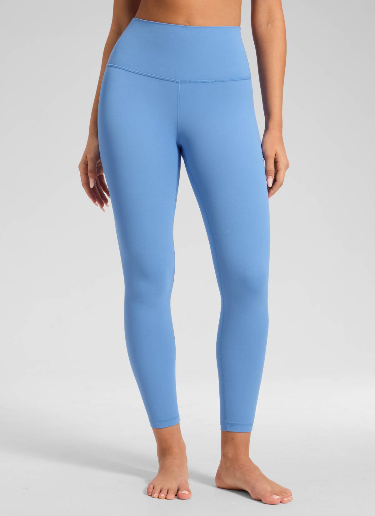 CRZ YOGA Women's Yoga Lounge High Rise Butterluxe Yoga Leggings 25'' Party Blue
