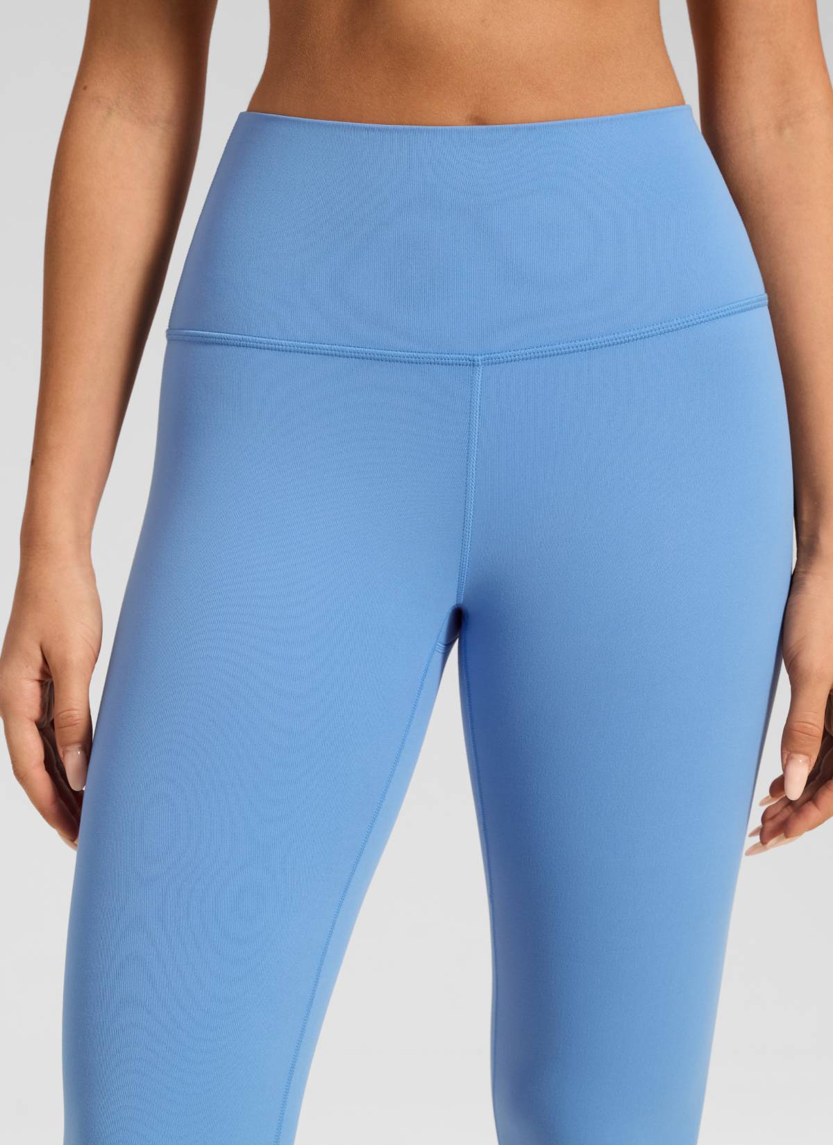 CRZ YOGA Women's Yoga Lounge High Rise Butterluxe Yoga Leggings 25'' Party Blue