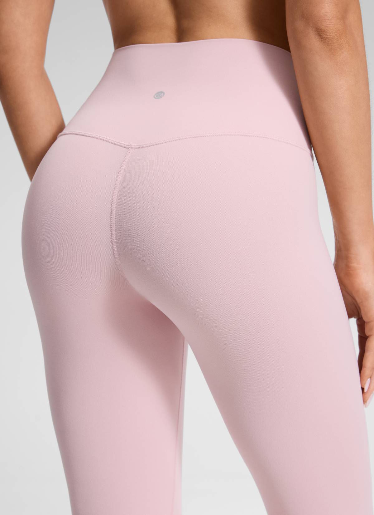 CRZ YOGA Women's Yoga Lounge High Rise Butterluxe Yoga Leggings 25'' Pink Haze