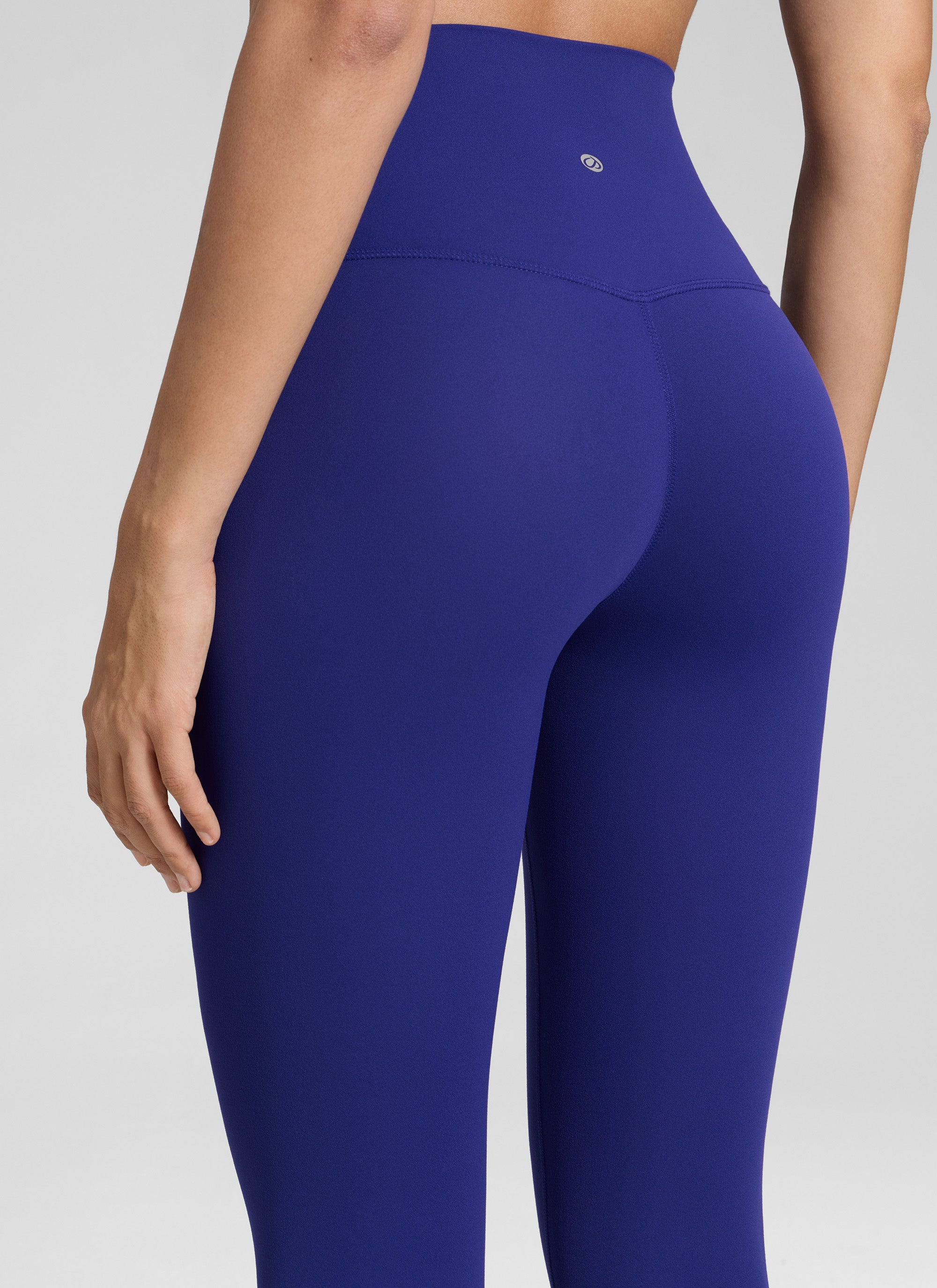 CRZ YOGA - بنطال يوغا نسائي فضفاض بخصر مرتفع من Butterluxe مقاس 23 بوصة، لون أزرق لاركسبر