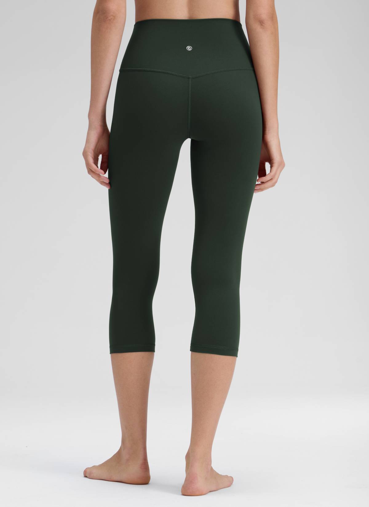 CRZ YOGA ليقنز يوغا Butterluxe نسائي بخصر مرتفع لليوغا والاسترخاء 48 سم أخضر ليجند