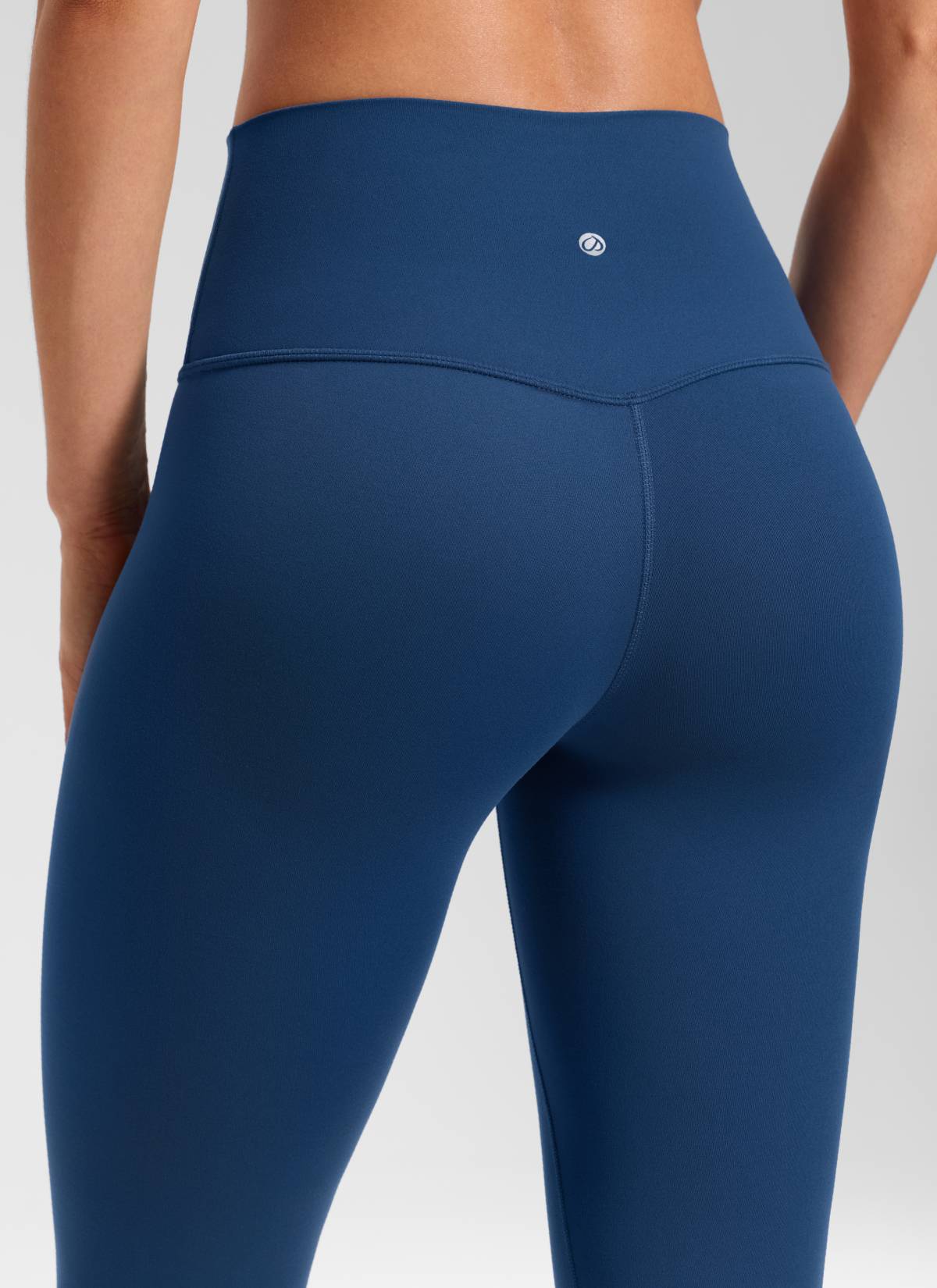CRZ YOGA - بنطال يوغا نسائي فضفاض بخصر مرتفع من طراز « Butterluxe » مقاس 23 بوصة، لون أزرق بحري فرنسي