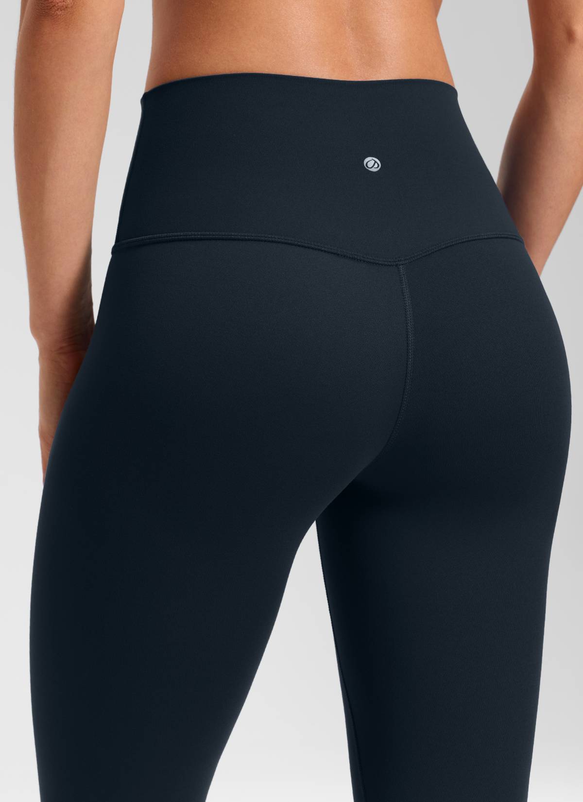 CRZ YOGA - بنطال يوغا نسائي فضفاض بخصر مرتفع من طراز « Butterluxe » مقاس 23 بوصة، لون أزرق داكن أصلي