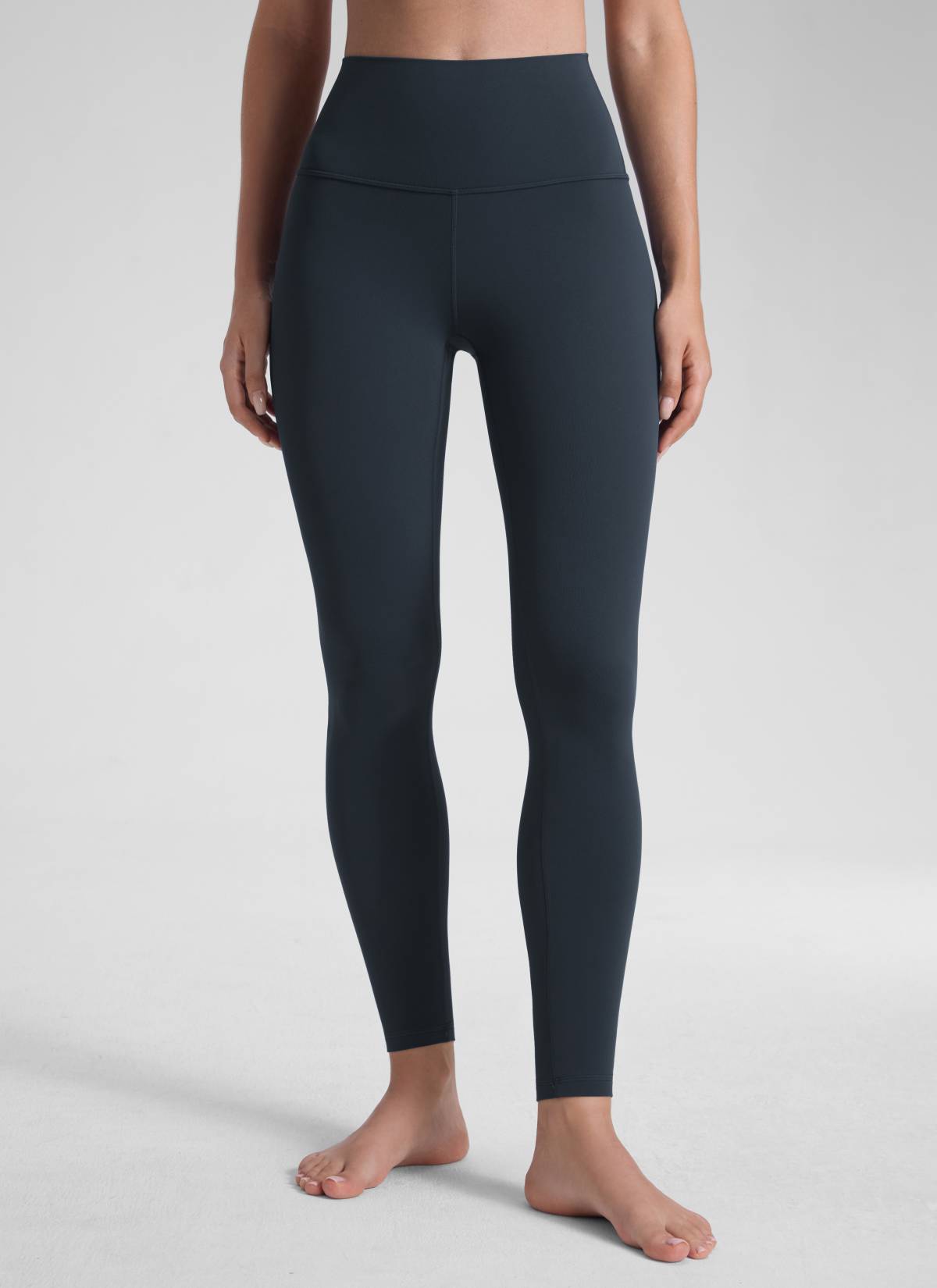 CRZ YOGA Women's Yoga Lounge High Rise Butterluxe Yoga Leggings 28'' True Navy