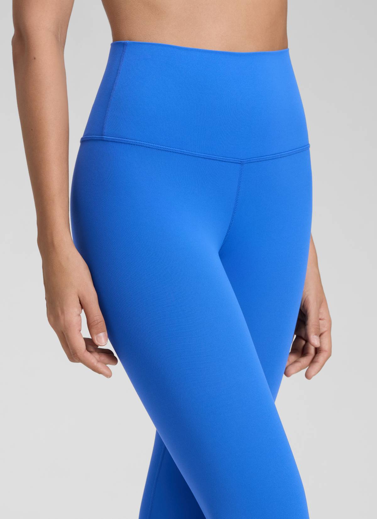 CRZ YOGA Women's Yoga Lounge High Rise Butterluxe Yoga Leggings 28'' Sparkle Blue