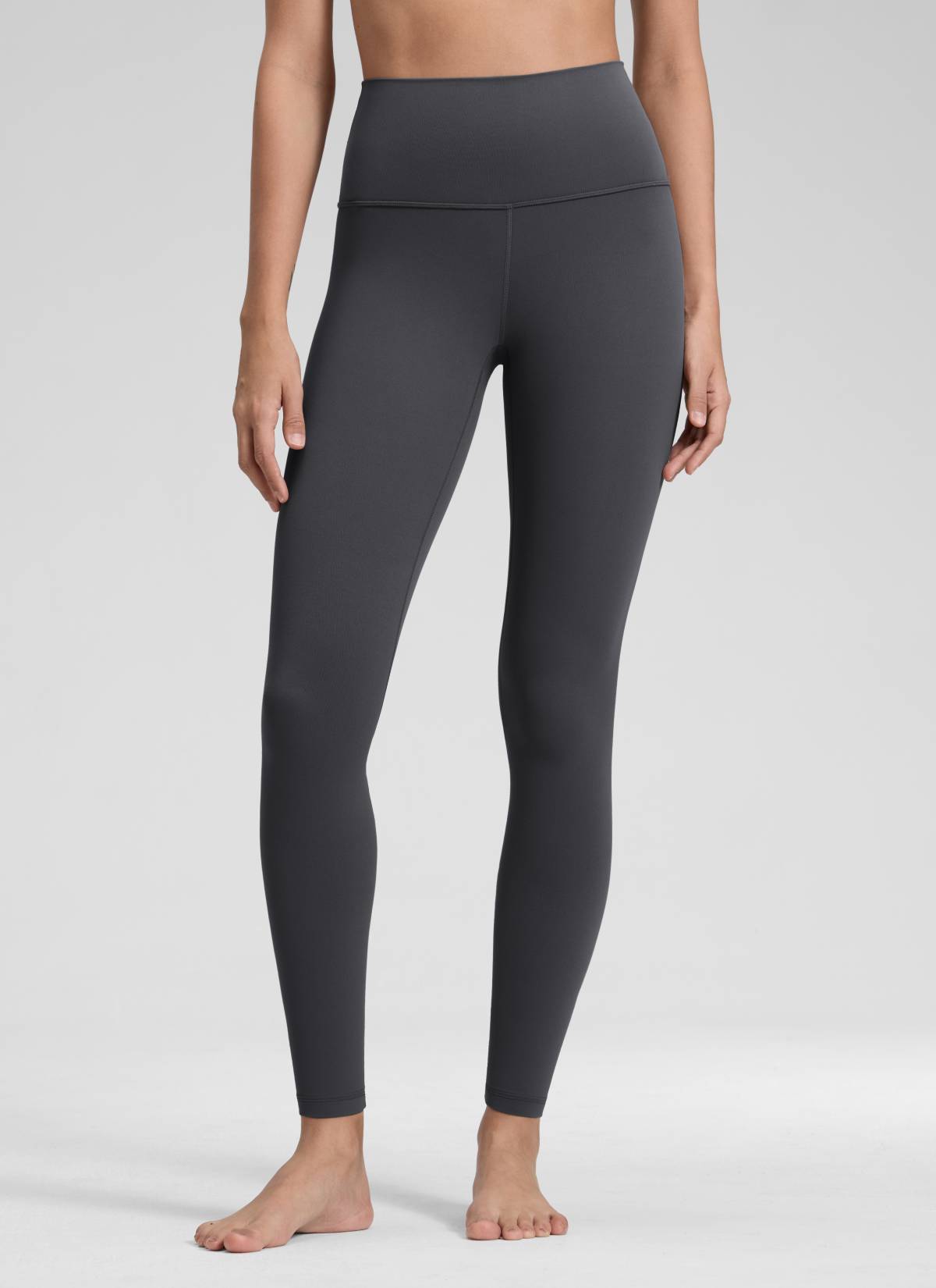 CRZ YOGA Women's Yoga Lounge High Rise Butterluxe Yoga Leggings 28'' Mysterious Grey