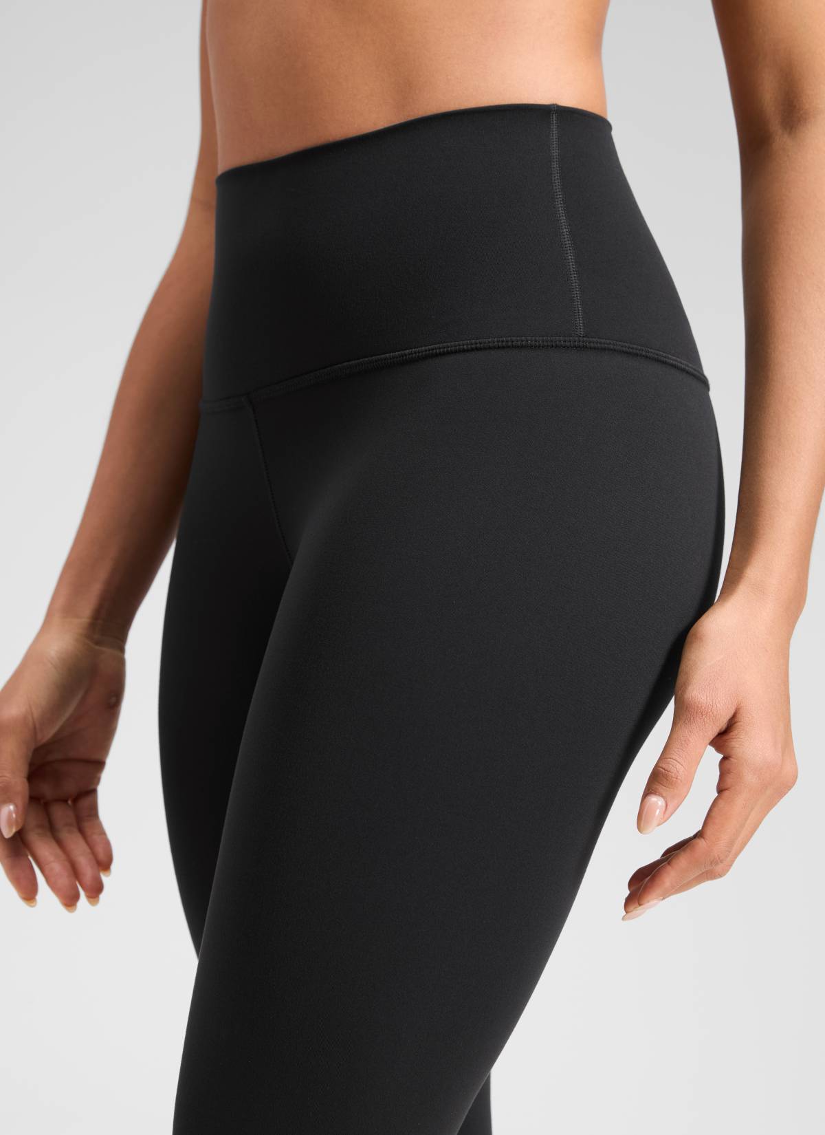 CRZ YOGA - بنطال يوغا نسائي فضفاض بخصر مرتفع Butterluxe بطول 30 بوصة، أسود
