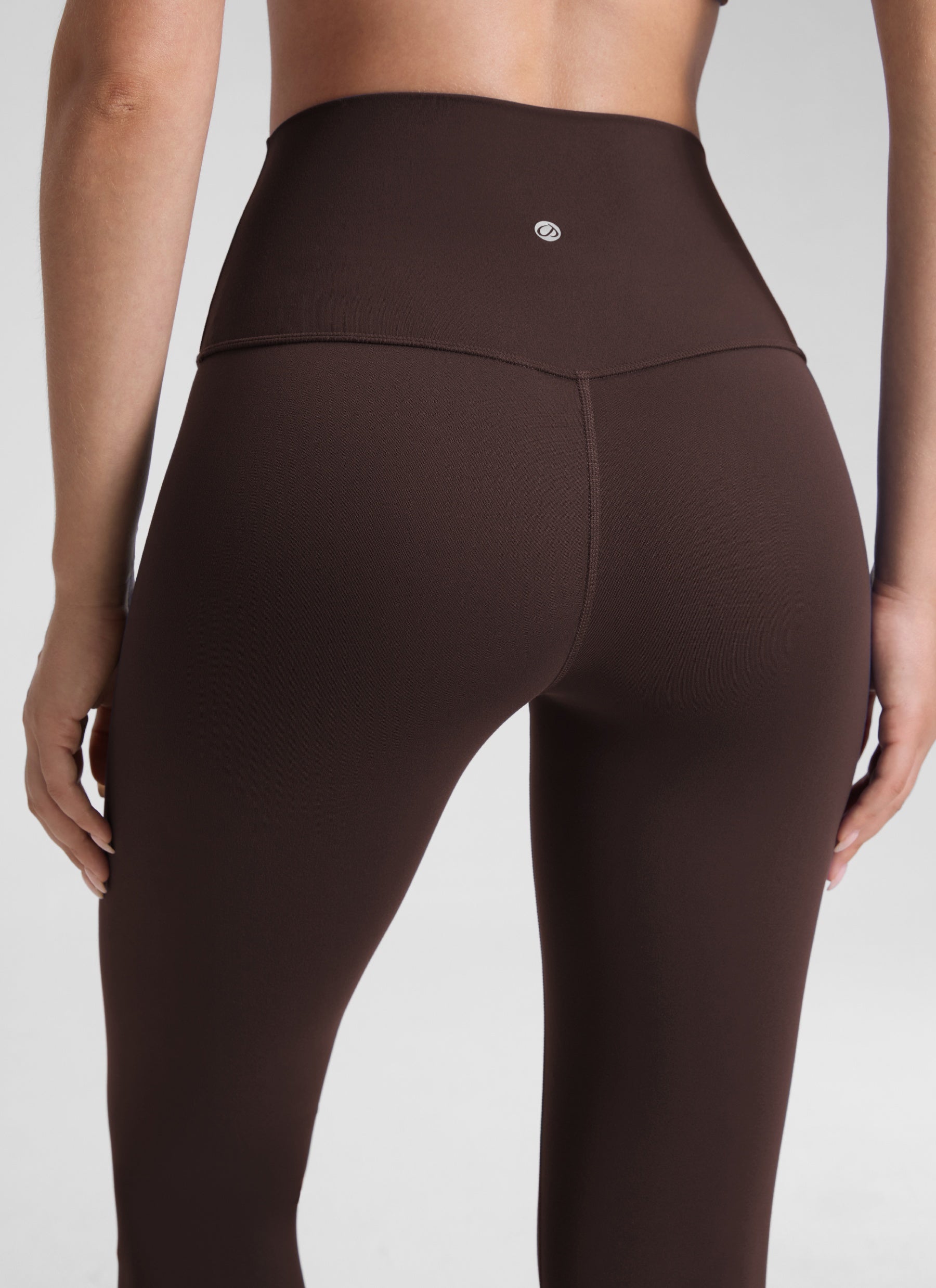CRZ YOGA - بنطال يوغا نسائي فضفاض بخصر مرتفع من قماش Butterluxe مقاس 30 بوصة، لون بني داكن