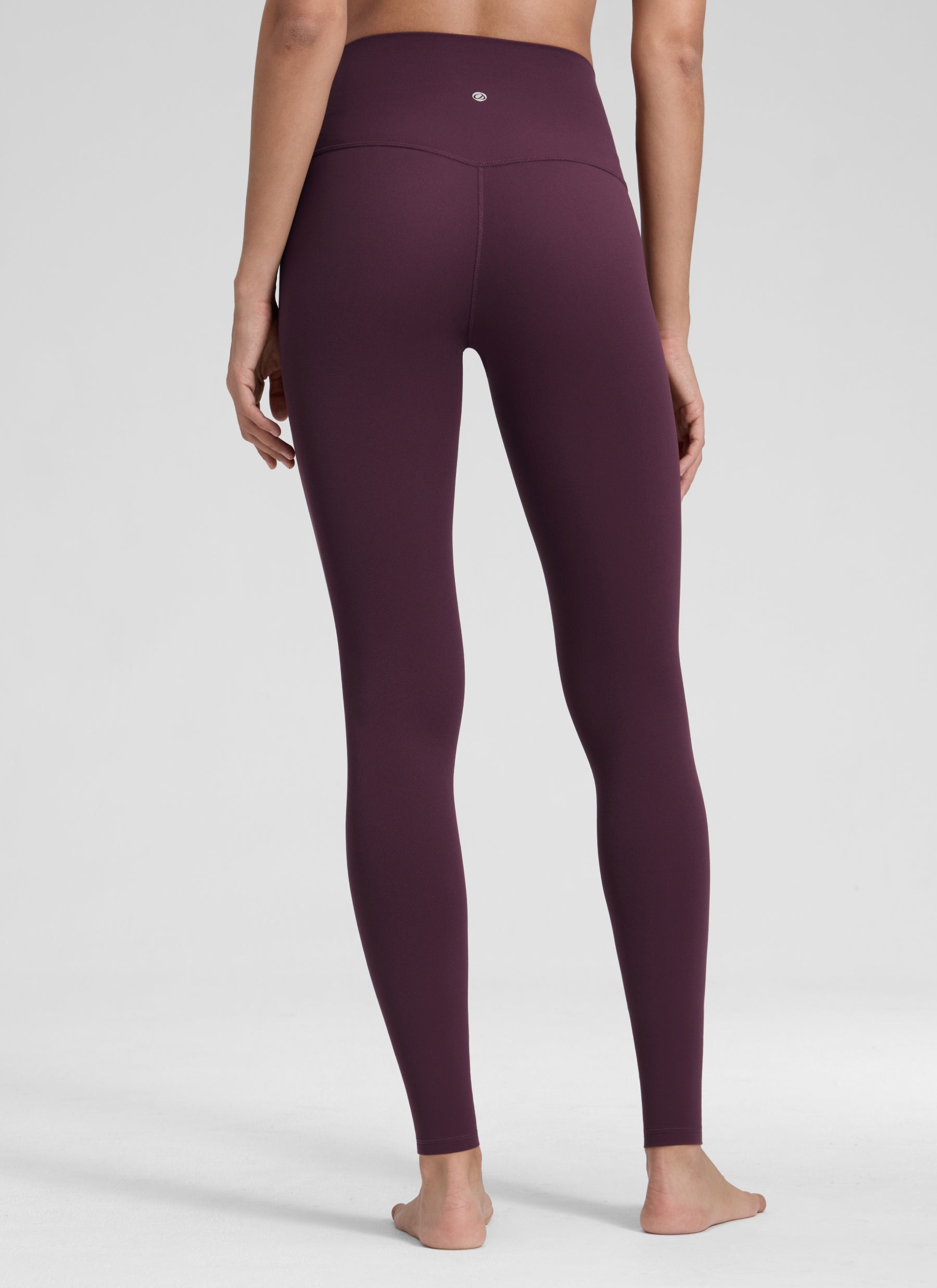CRZ YOGA - بنطال يوغا نسائي فضفاض بخصر مرتفع من طراز " Butterluxe " بطول 30 بوصة، لون أرجواني غامق