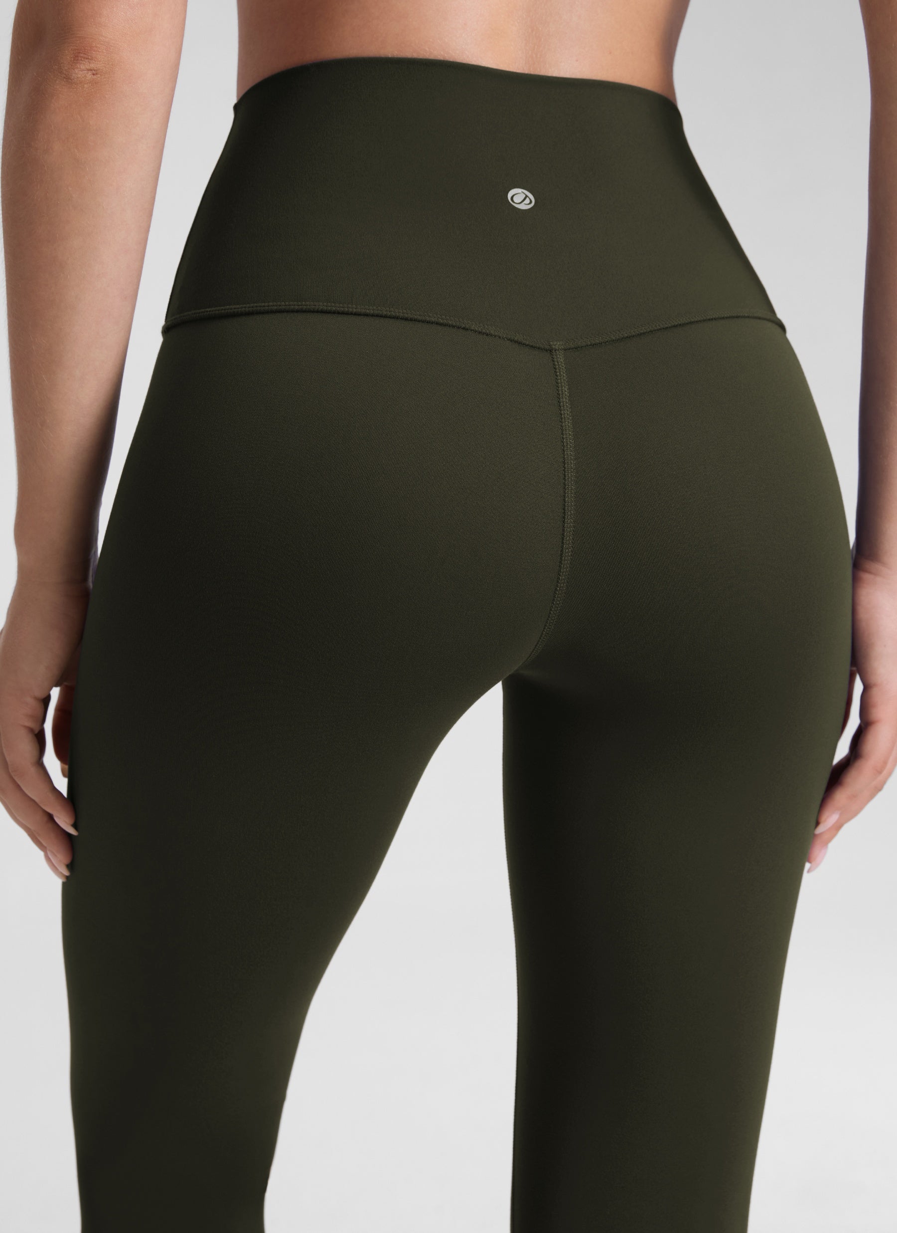 CRZ YOGA - بنطال يوغا نسائي فضفاض بخصر مرتفع من Butterluxe بطول 30 بوصة، لون أخضر زيتوني