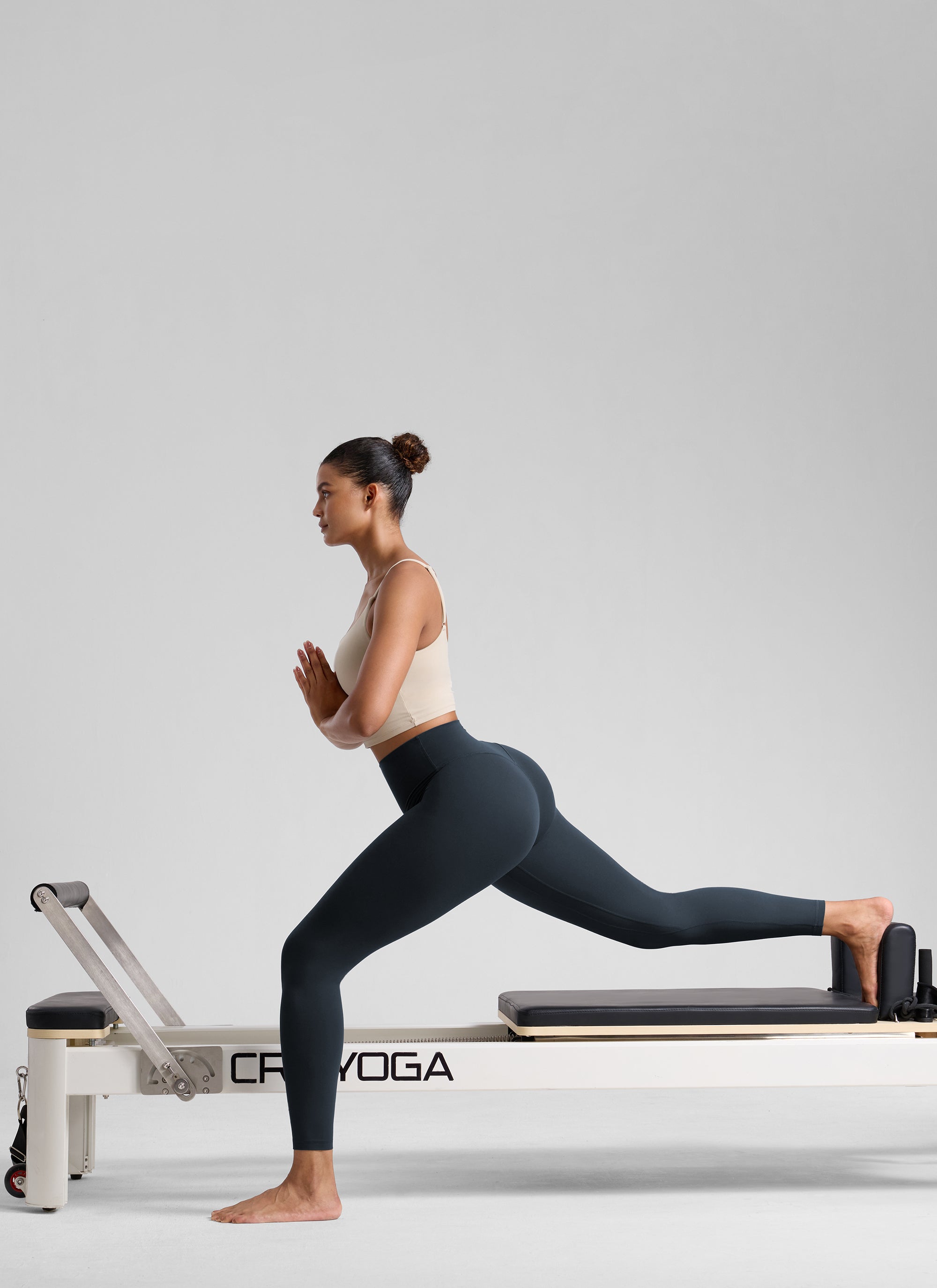 ليقنز يوغا Butterlift نسائي للتمارين من CRZ YOGA، بخصر عالٍ، 64 سم، كحلي داكن