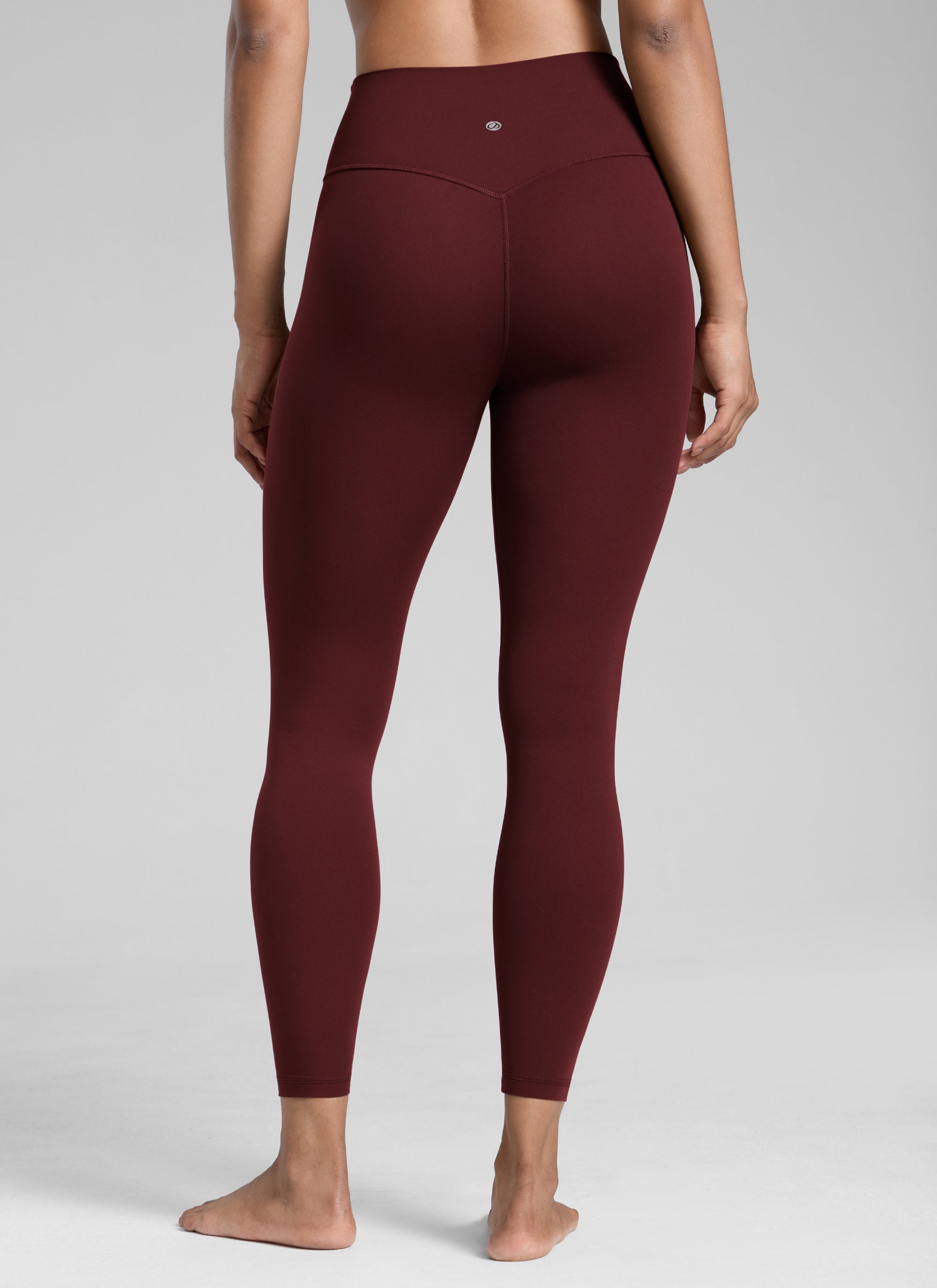 ليقنز يوغا Butterlift نسائي للتمارين من CRZ YOGA، بخصر عالٍ، 64 سم، أحمر ميرلو