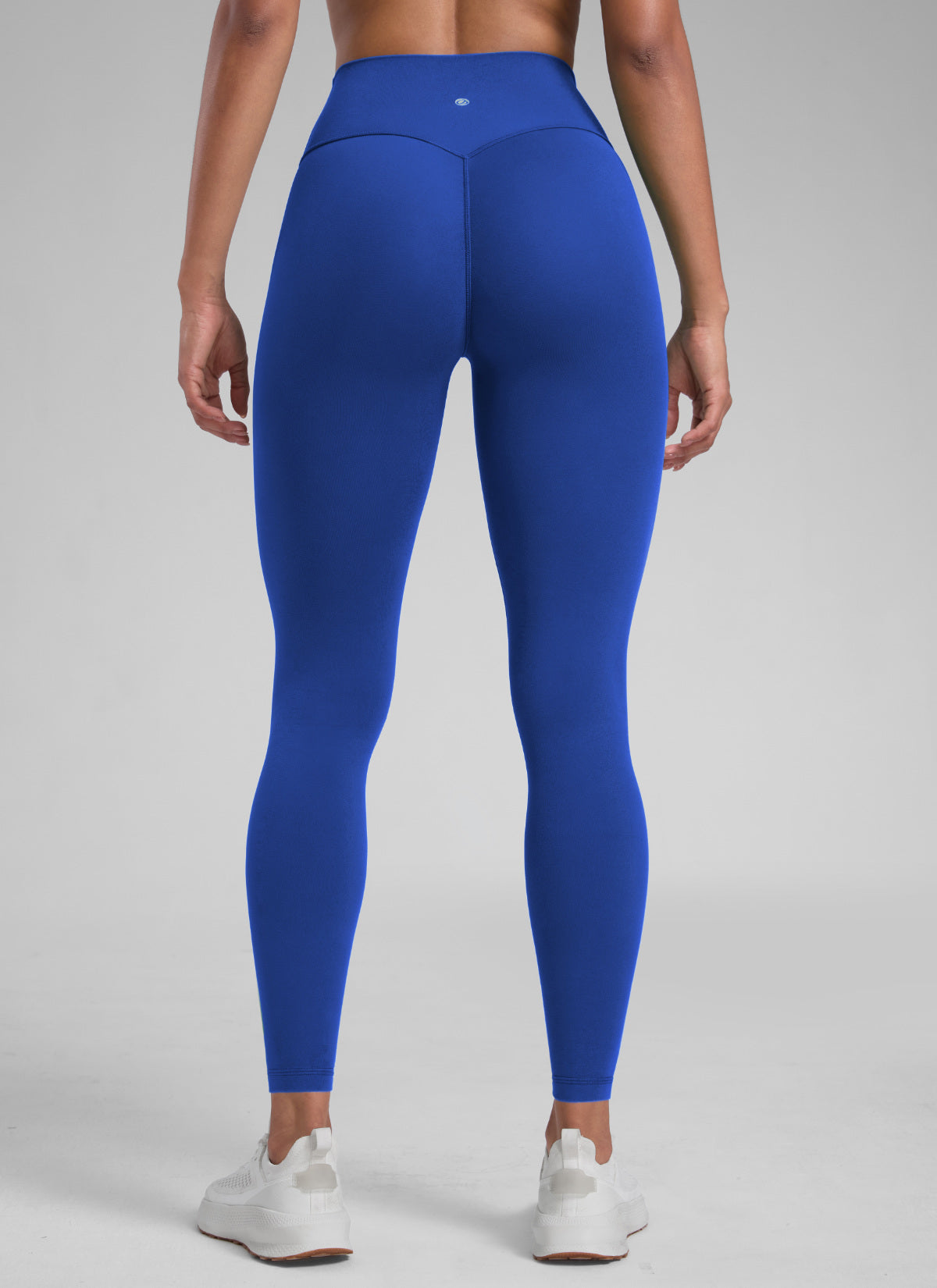 ليقنز Secretsculpt™ نسائي للتمارين بدون درزة أمامية بطول 71 سم أزرق أمواج من CRZ YOGA
