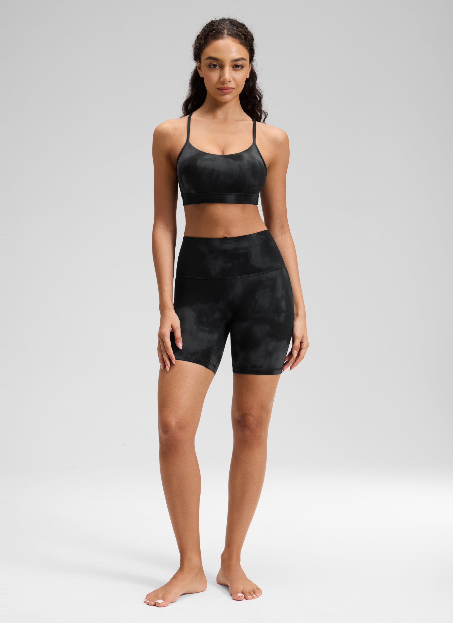 CRZ YOGA Women's Butterluxe Yoga High Rise No Front Seam Short 6