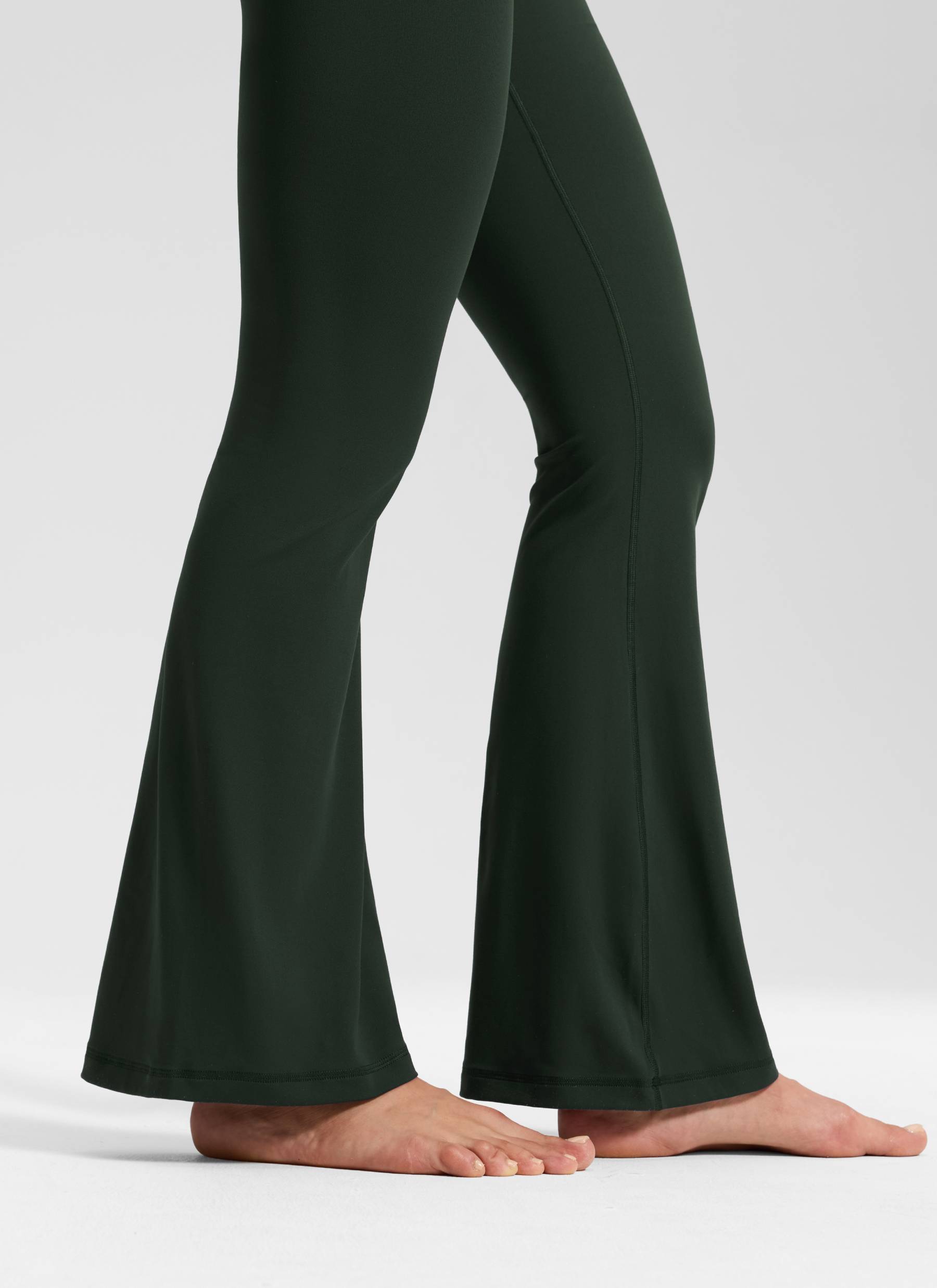 CRZ YOGA Women Butterluxe V Crossover High Waist Flare Leggings 31