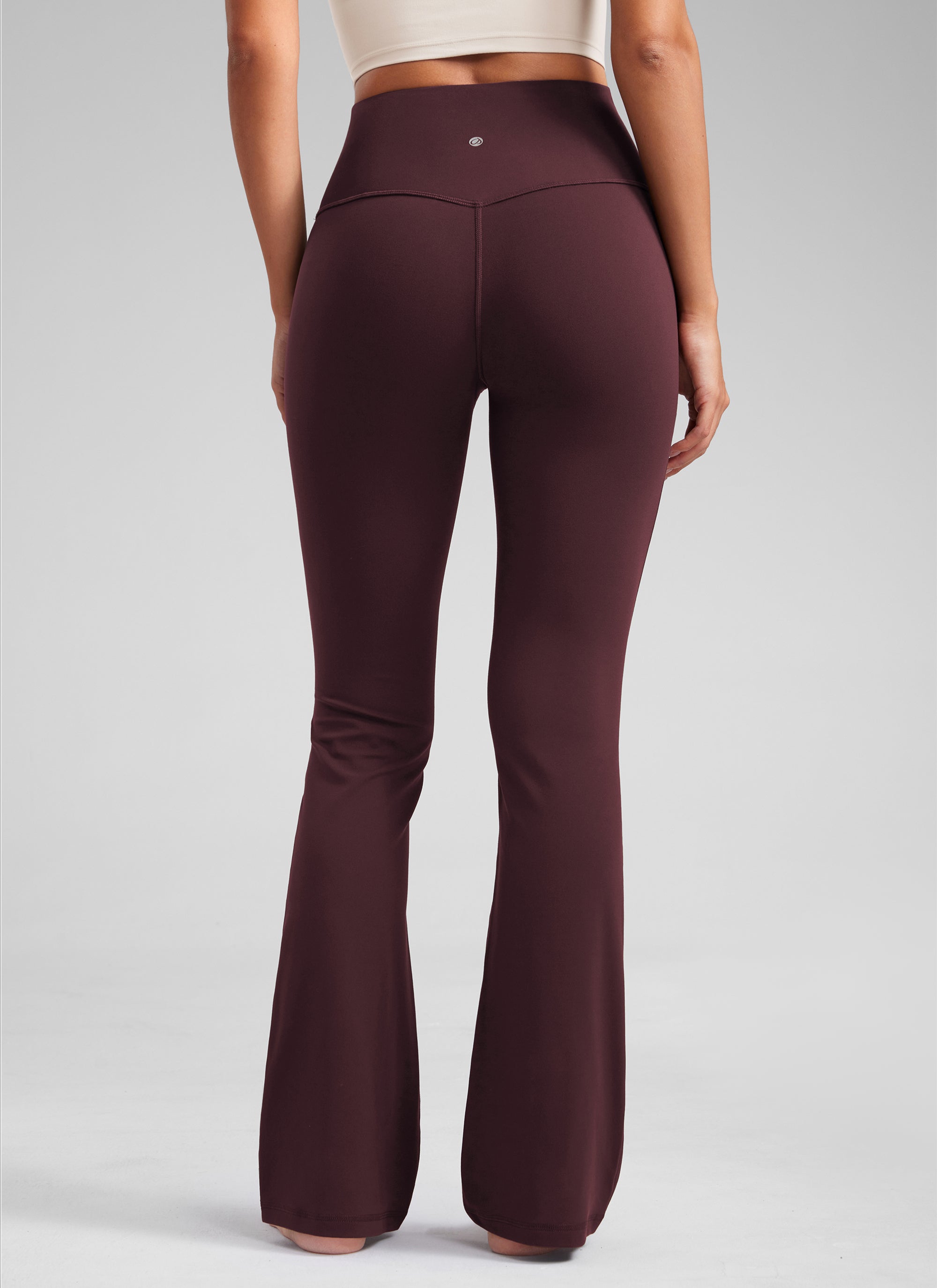 CRZ YOGA - ليغينغز نسائي بخصر عالٍ وساق متسعة بنمط « Butterluxe » وقصة «Bootcut» - مقاس 32