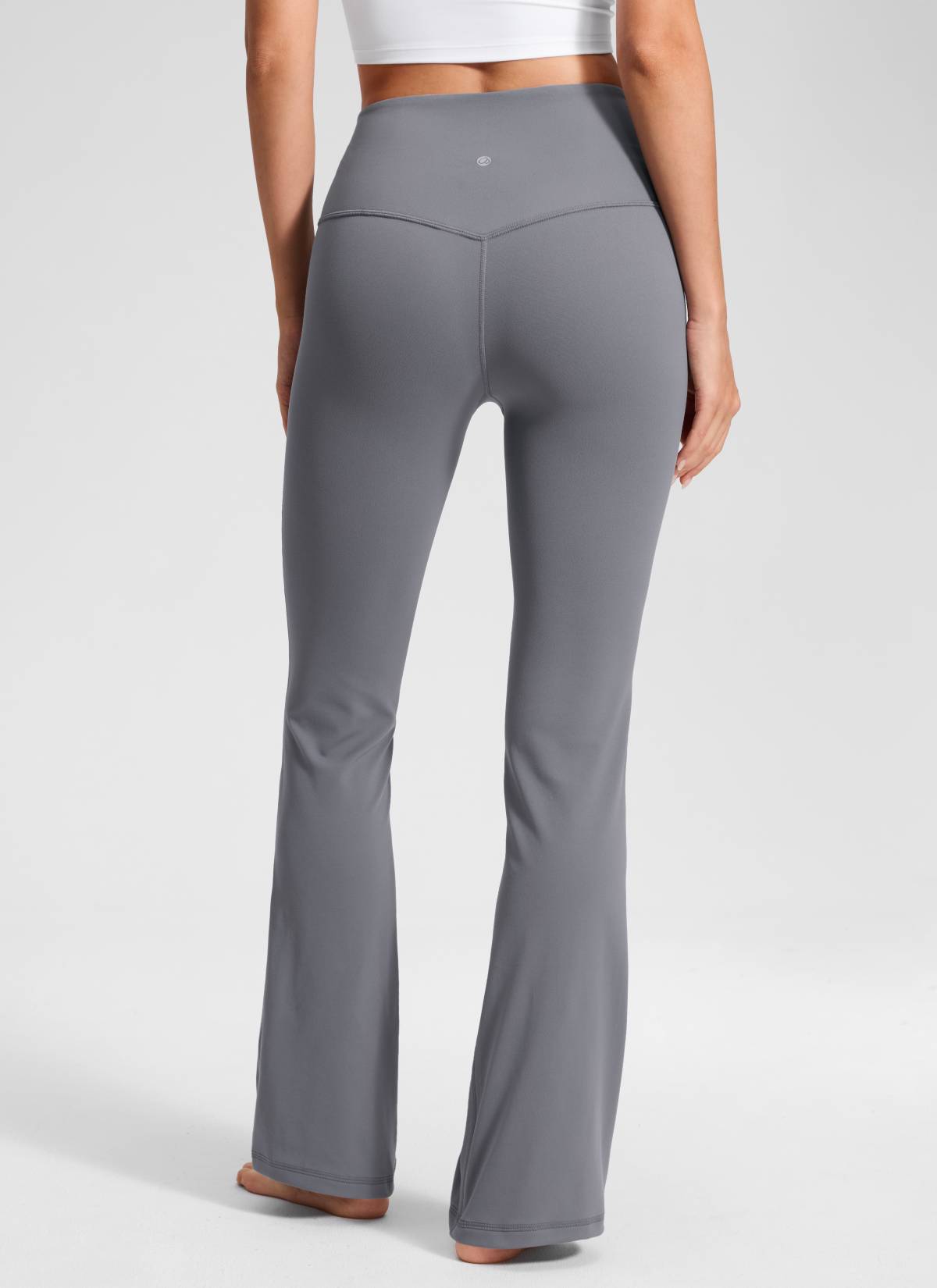 CRZ YOGA - بنطال يوغا نسائي بخصر عالٍ من نوع « Butterluxe » ذو أرجل واسعة وجيوب، مقاس 29