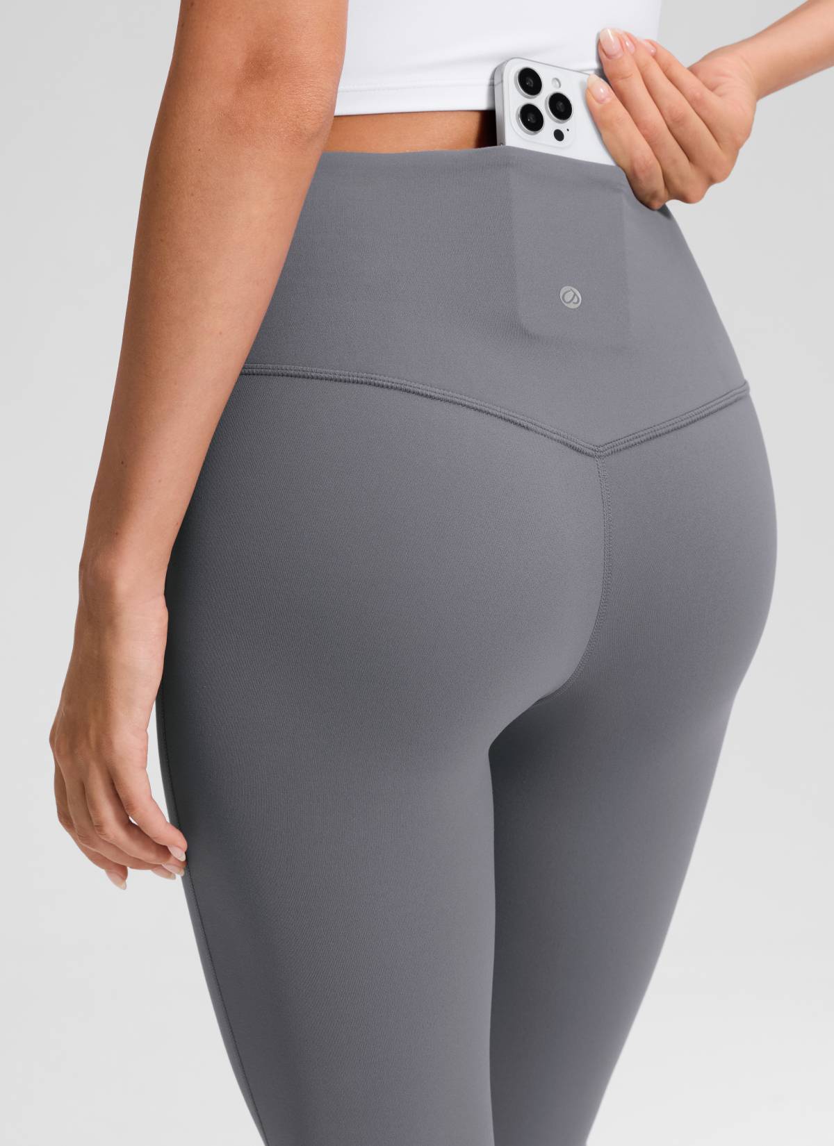 CRZ YOGA - ليغينغز نسائي بخصر عالٍ وساق متسعة بنمط « Butterluxe » وقصة «Bootcut» - مقاس 32