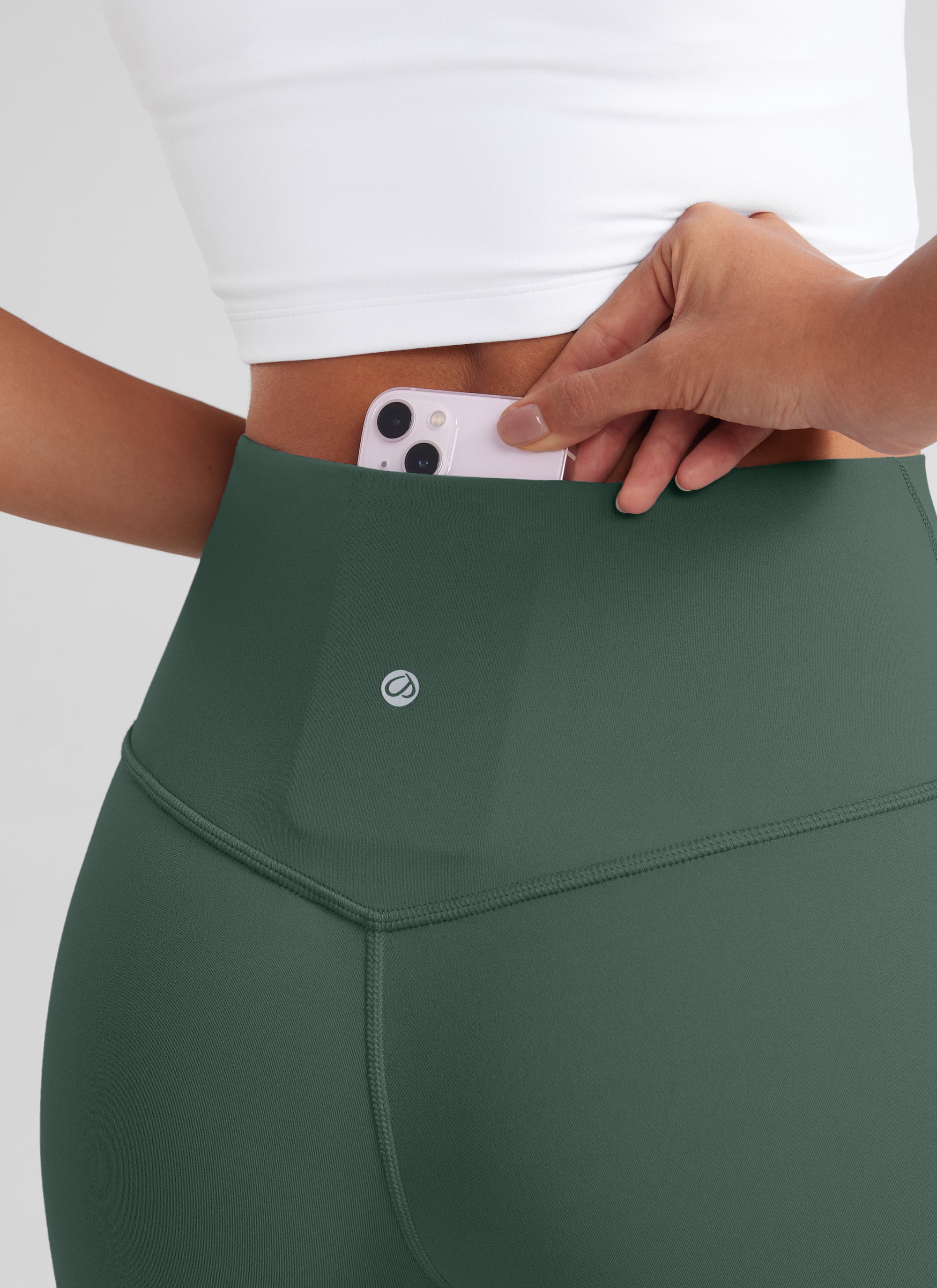 CRZ YOGA - ليغينغز نسائي بخصر عالٍ وساق متسعة بنمط « Butterluxe » وقصة «Bootcut» - مقاس 32