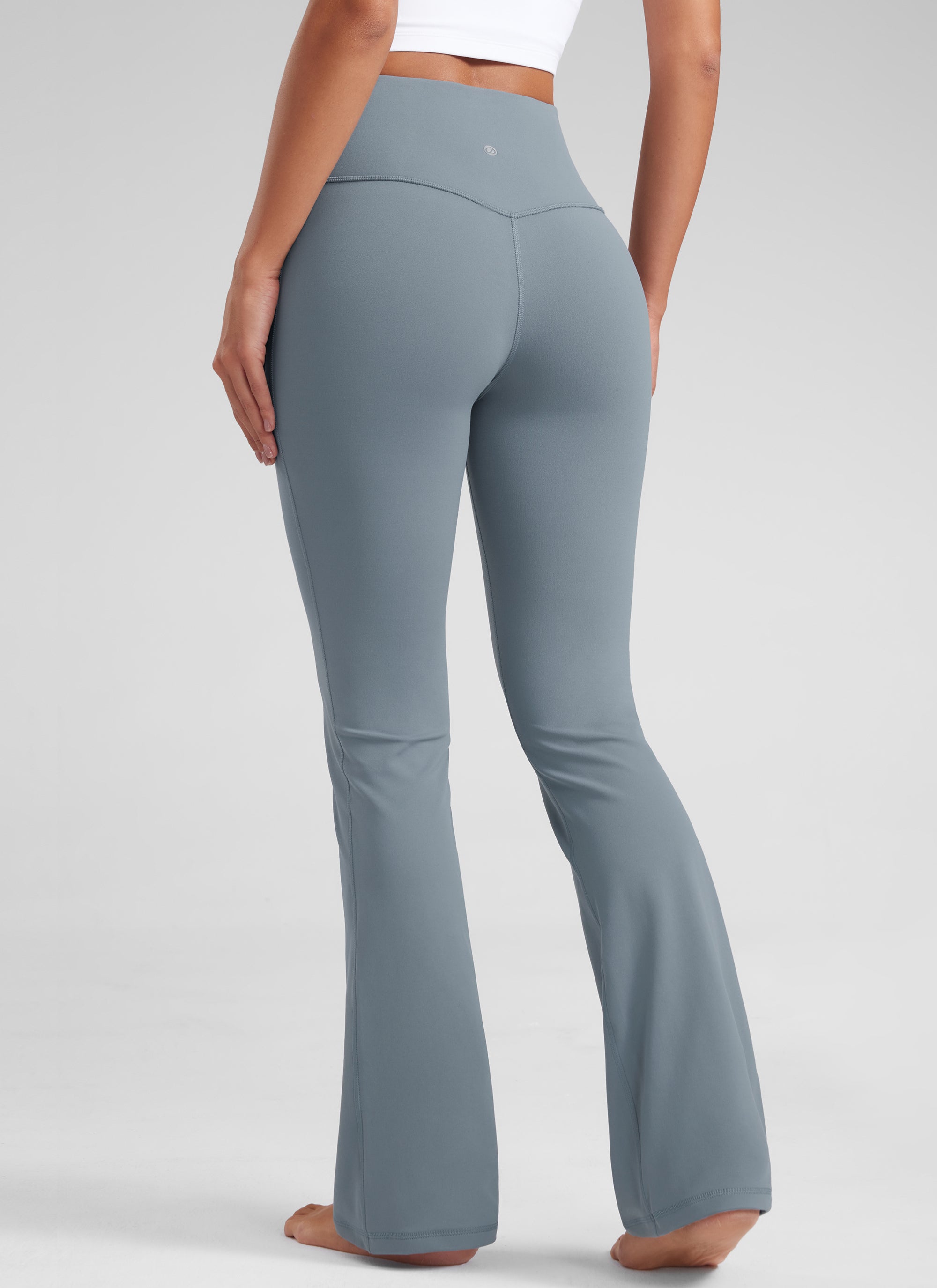 CRZ YOGA - بنطال يوغا نسائي بخصر عالٍ من نوع « Butterluxe » ذو أرجل واسعة وجيوب، مقاس 29