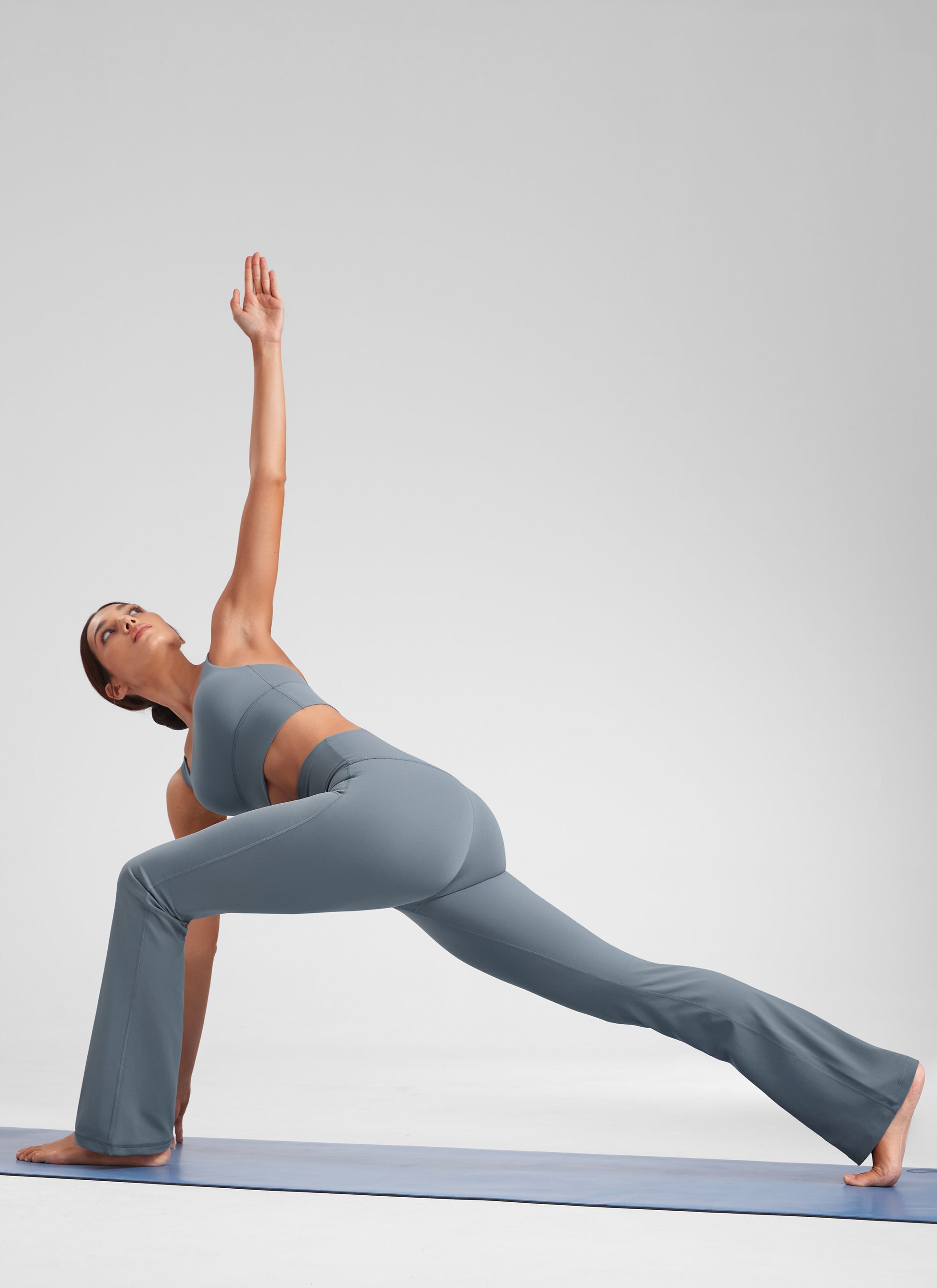 CRZ YOGA - بنطال يوغا نسائي بخصر عالٍ من نوع « Butterluxe » ذو أرجل واسعة وجيوب، مقاس 29