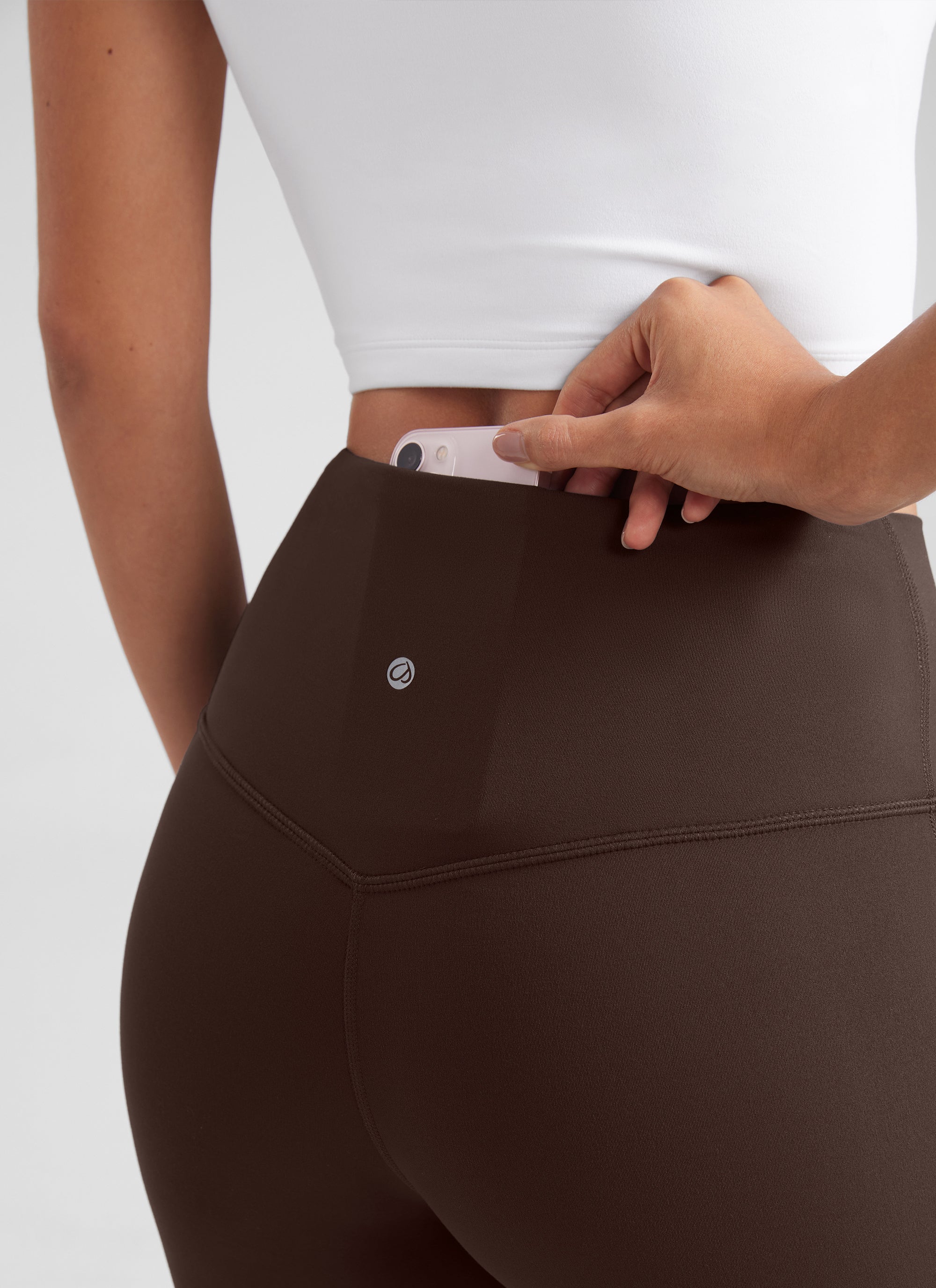 CRZ YOGA - بنطال يوغا نسائي بخصر عالٍ من نوع « Butterluxe » ذو أرجل واسعة وجيوب، مقاس 29