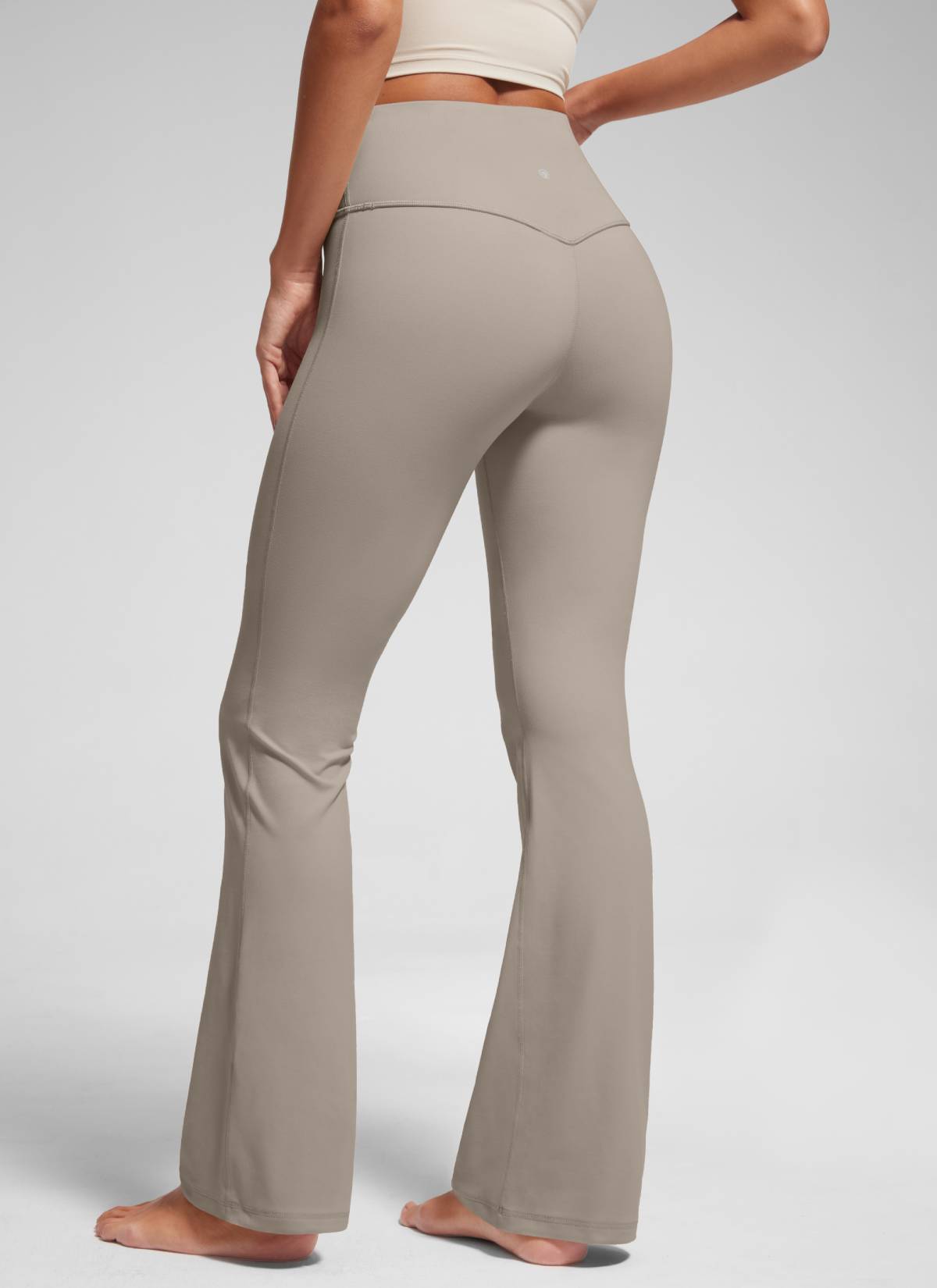 CRZ YOGA - بنطال يوغا نسائي بخصر عالٍ من نوع « Butterluxe » ذو أرجل واسعة وجيوب، مقاس 29
