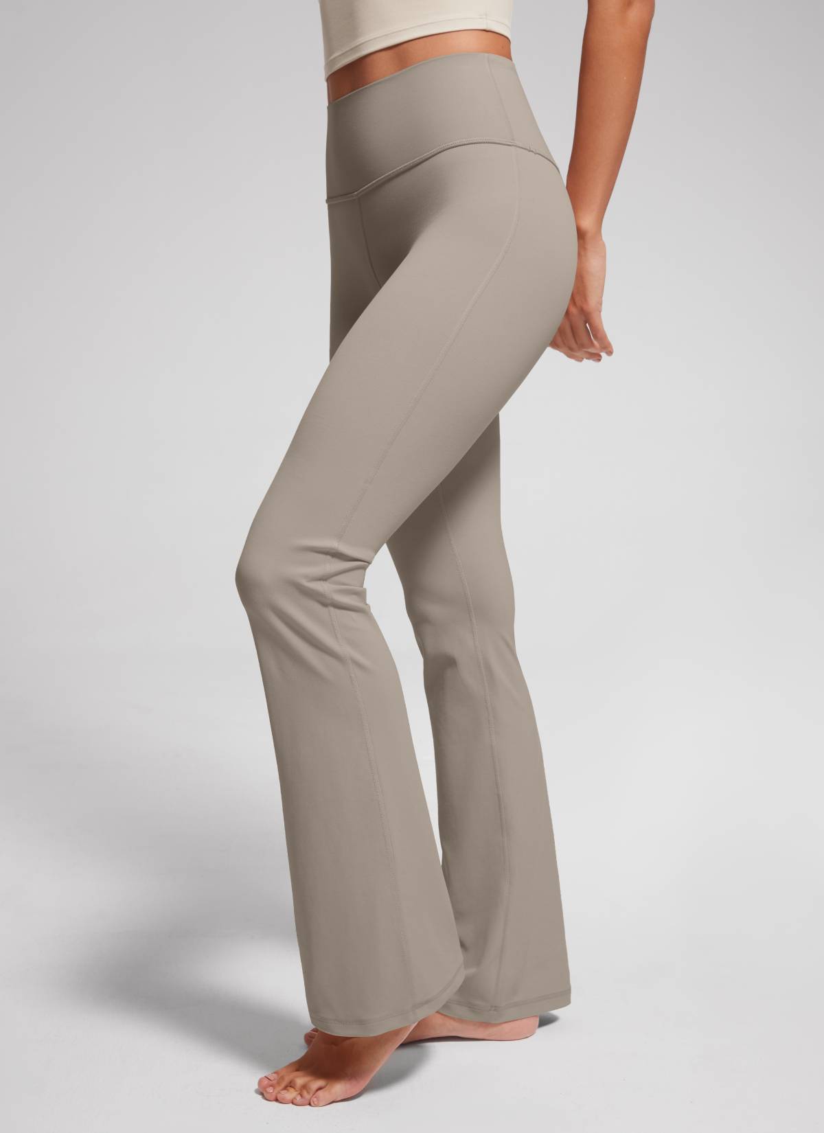 CRZ YOGA - بنطال يوغا نسائي بخصر عالٍ من نوع « Butterluxe » ذو أرجل واسعة وجيوب، مقاس 29