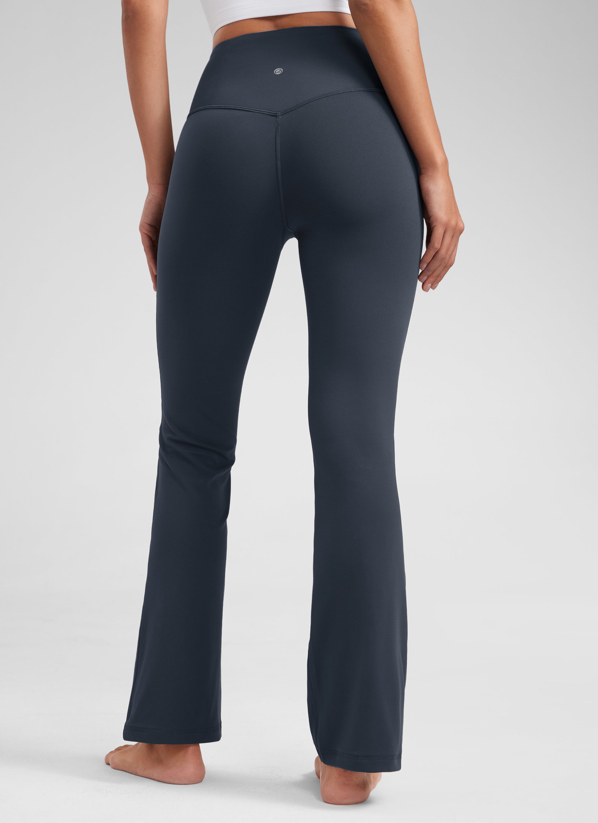 CRZ YOGA - بنطال يوغا نسائي بخصر عالٍ من نوع « Butterluxe » ذو أرجل واسعة وجيوب، مقاس 29