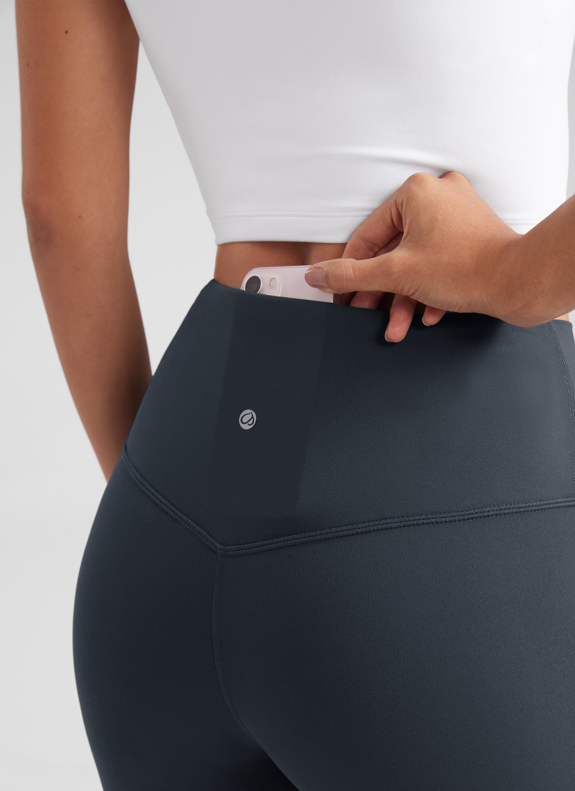 CRZ YOGA - بنطال يوغا نسائي بخصر عالٍ من نوع « Butterluxe » ذو أرجل واسعة وجيوب، مقاس 29